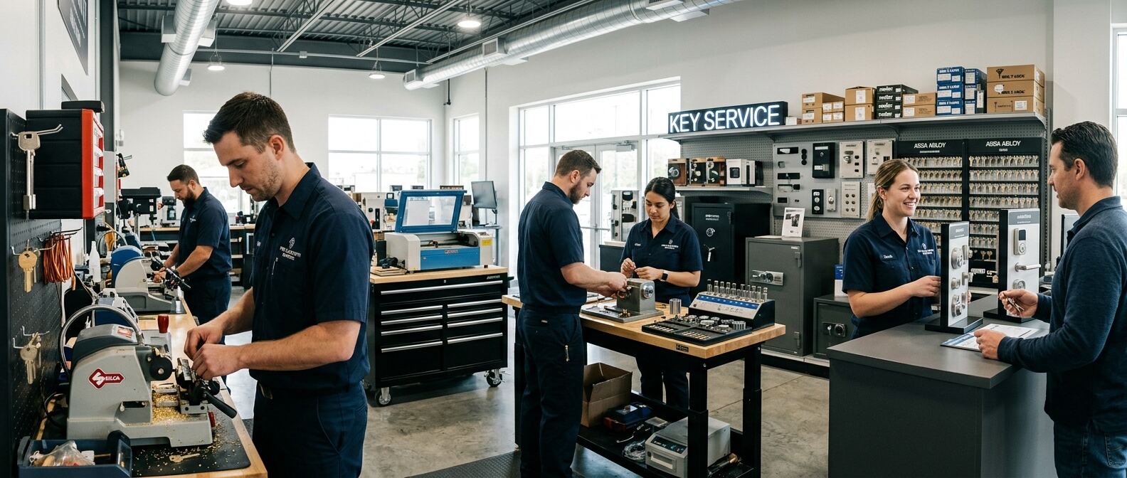 Locksmith Dallas services team in Dallas