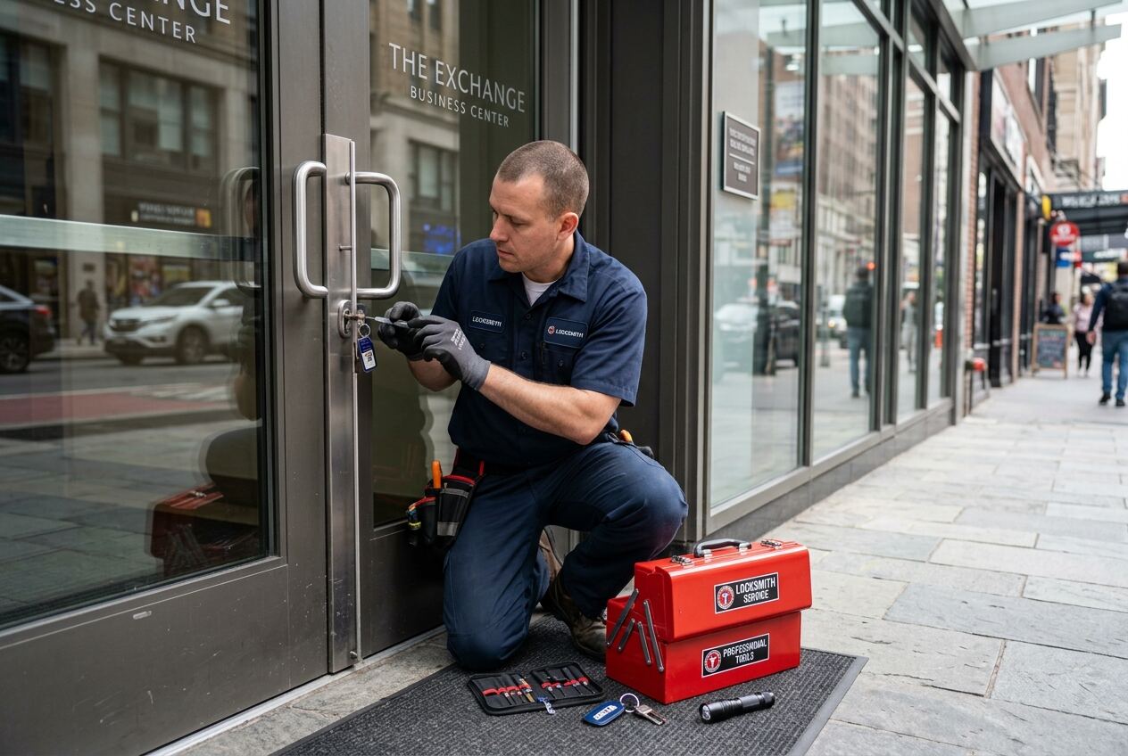 Commercial Lockout service
